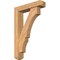 Ekena Millwork Balboa Craftsman Smooth Bracket w/ Offset Brace, Western Red Cedar, 5 1/2"W x 24"D x 36"H BKT0604X24X36BOA04SWR - alternate 1